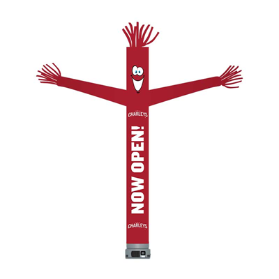 Kit for 18' Charleys Philly Steaks Now Open Red Tube Dancer